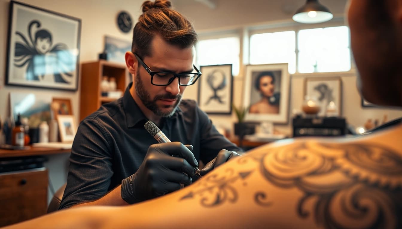 Showcasing the artistry of Jairoramirezart.com through a detailed black and grey tattoo design.