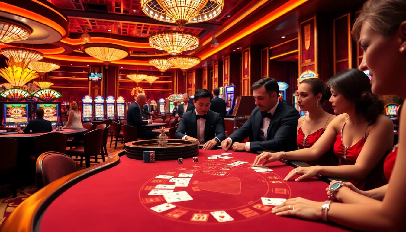 Découvrez l'excitation du casino en ligne 2026 avec des jeux luxueux et une action de casino vibrante.