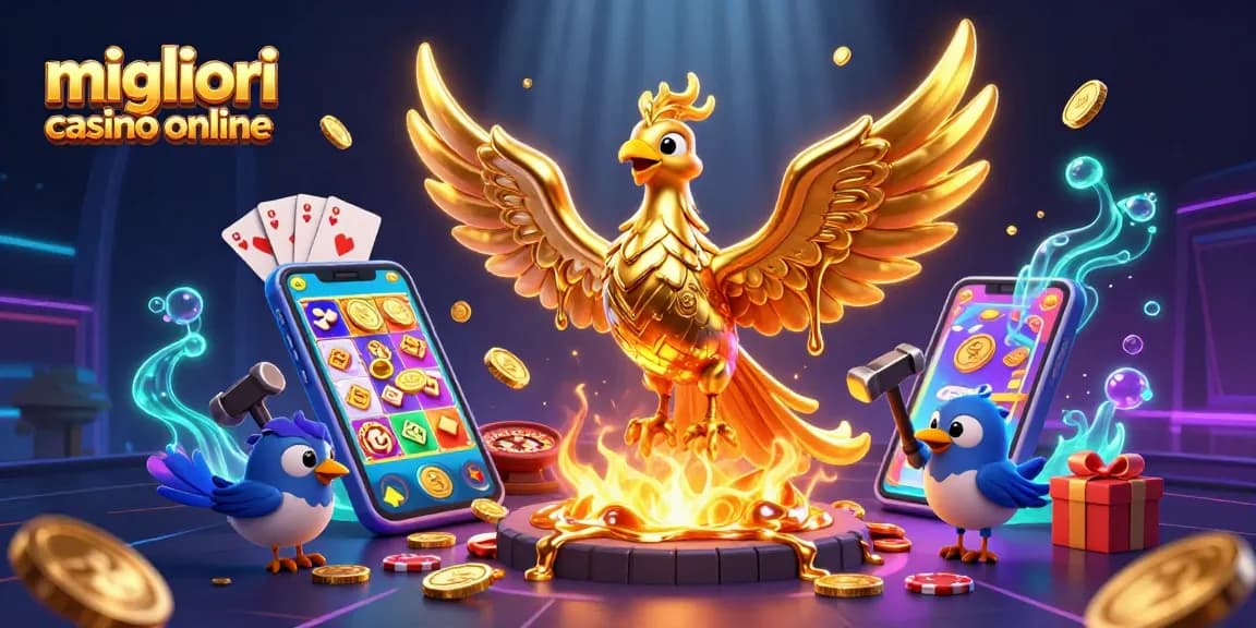 I migliori casinò online offrono emozioni con il rinomato phoenix d'oro, simbolo di fortuna tra giochi e biglietti.