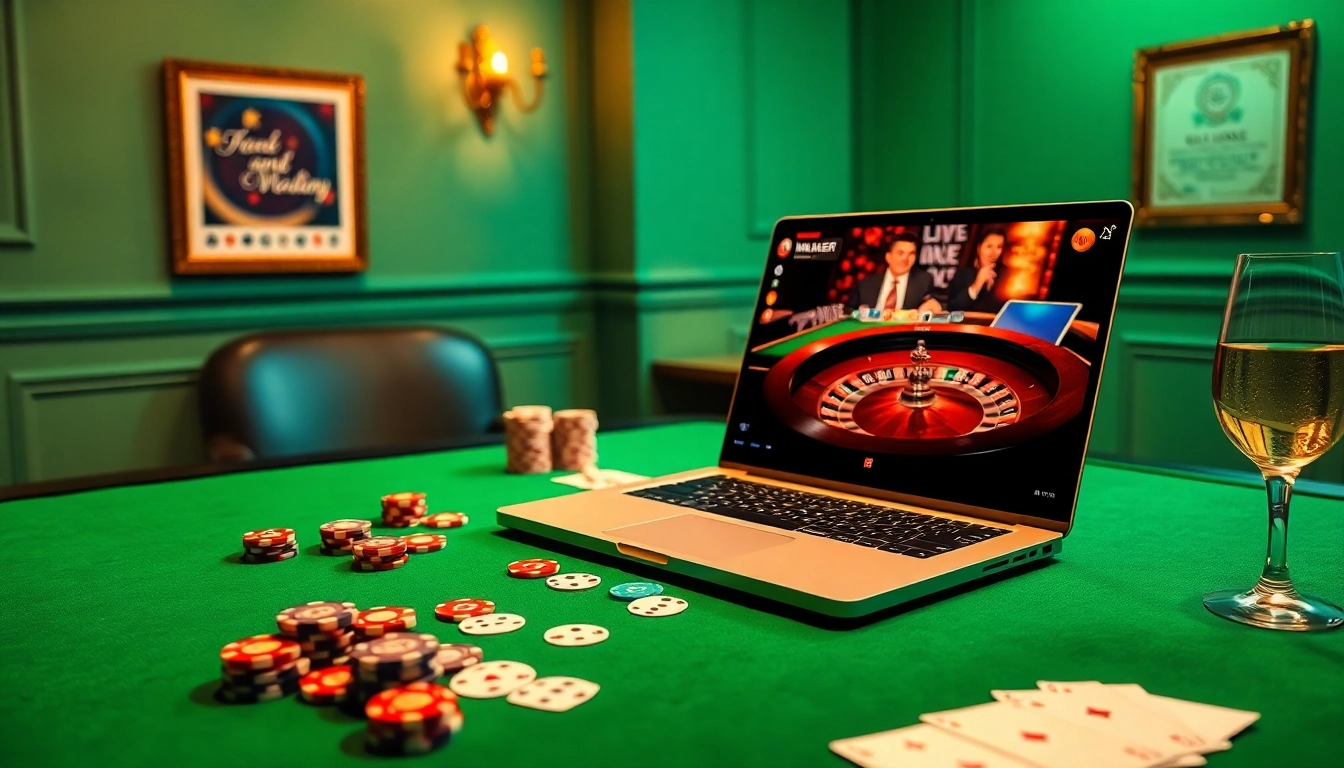 Découvrez le luxe au casino en ligne 2026 avec des jeux de croupier en direct et des jetons de poker.