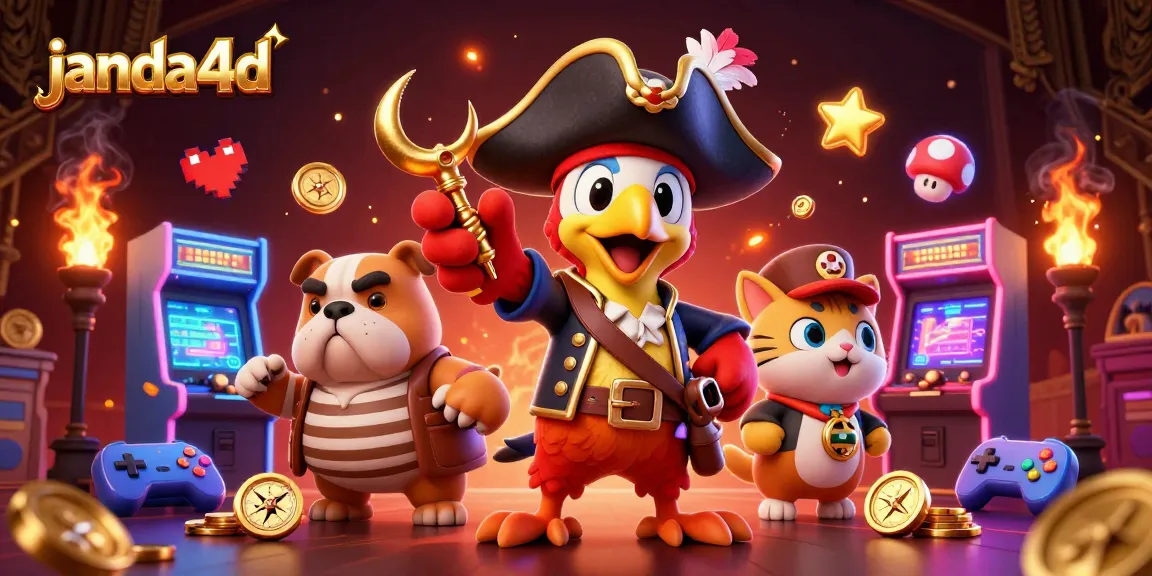 Permainan slot interaktif di janda4d dipenuhi karakter lucu dan elemen kasino meriah.