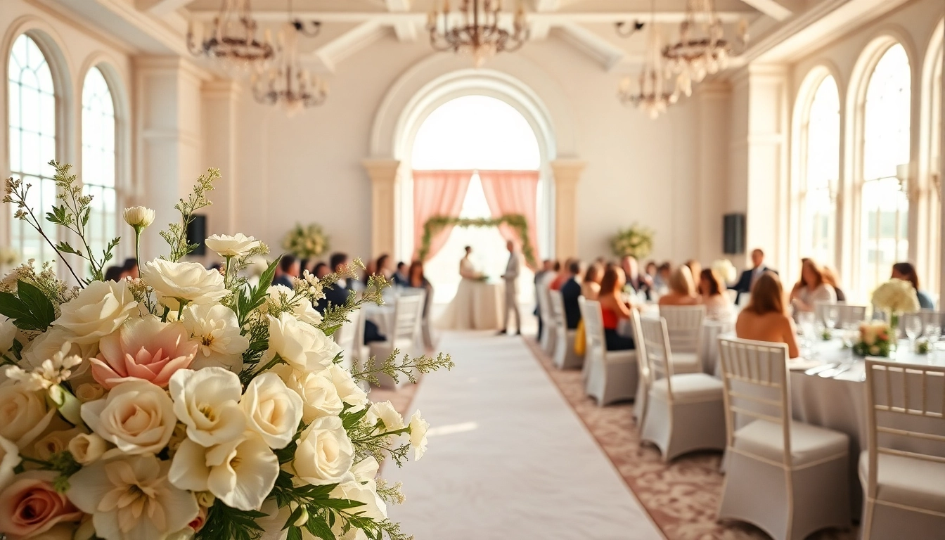 Stunning Wedding Event Space Jacksonville adorned for a beautiful wedding celebration