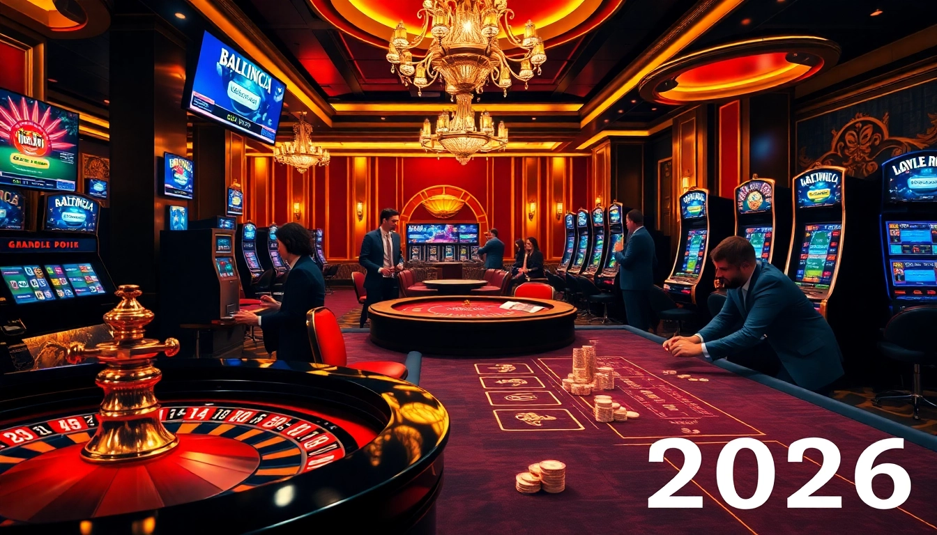 Vivez une action palpitante au casino en ligne 2026 avec des jeux dynamiques et des joueurs profitant de mises élevées.