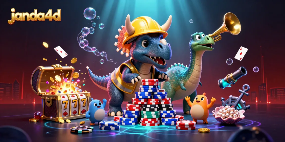 Slot online janda4d sedang dibangun triceratops dengan chip poker dan perayaan spesial
