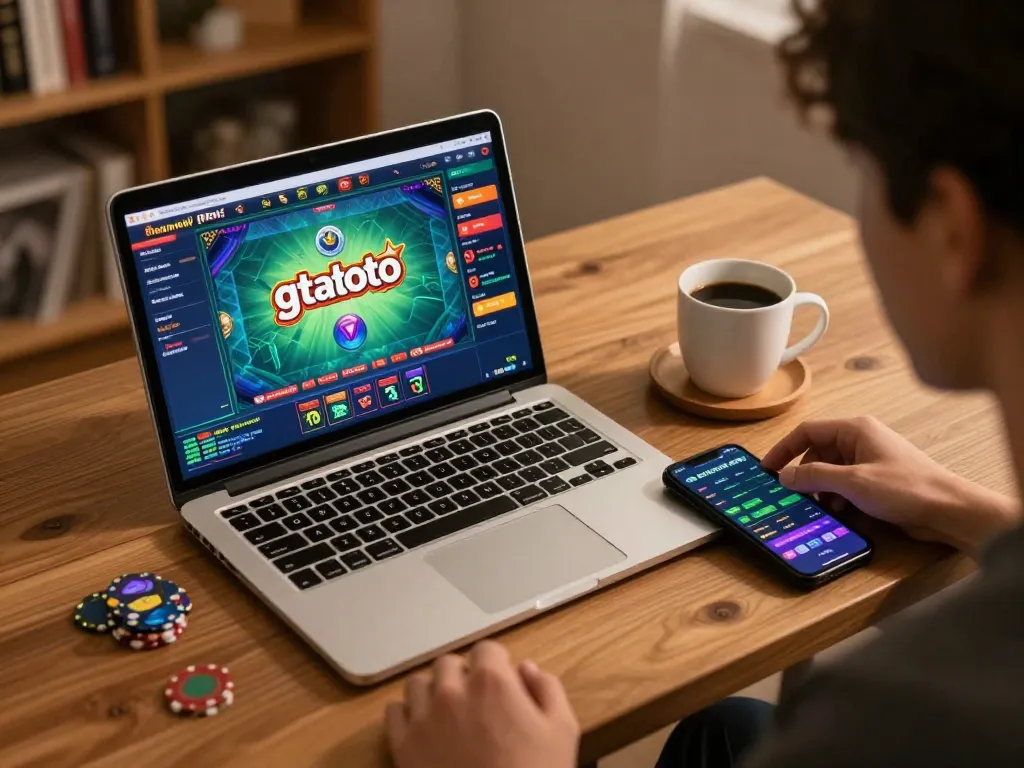 Engaging online gtatoto gameplay with vibrant graphics illuminating player’s strategic betting.