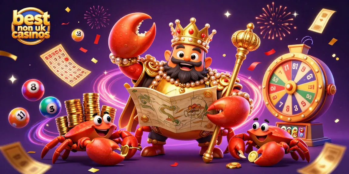 Experience the excitement of the best non uk casinos with vibrant lottery and casino elements.