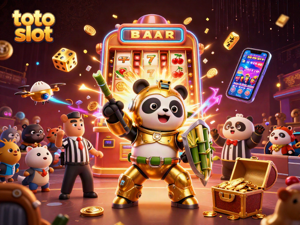Experience the thrill of toto slot with a vibrant 3D casino adventure featuring exciting game elements.