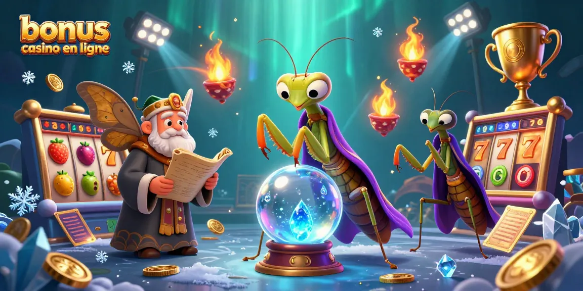 Profitez des avantages des bonus casino en ligne avec nos personnages et éléments captivants.