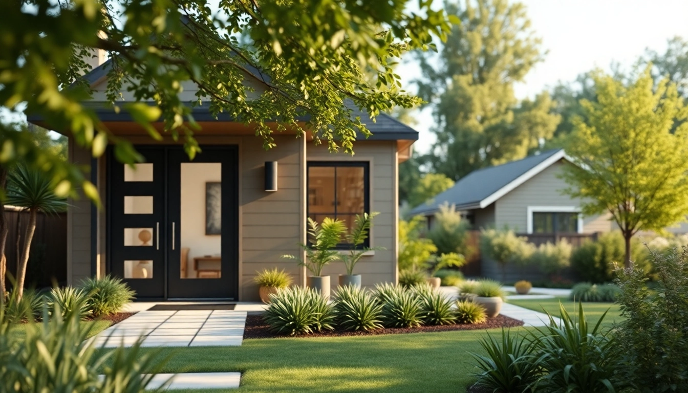 Canton Attached ADU in a serene suburban setting with modern design features.
