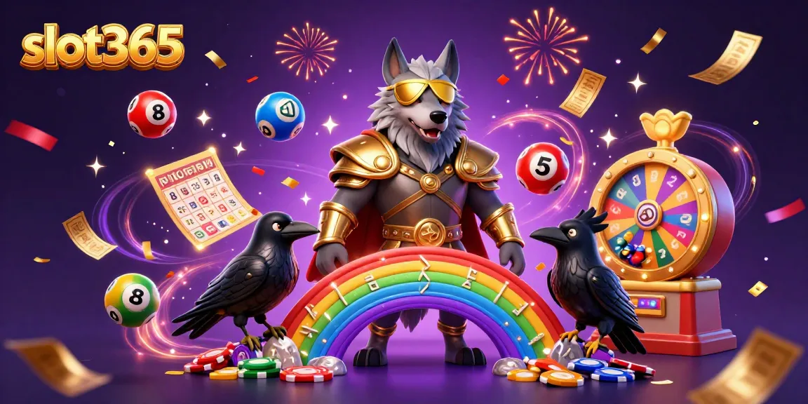 Experience the thrilling slots world with slot365 featuring colorful elements and a captivating atmosphere.