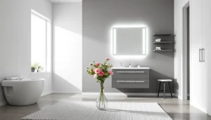 Verleihen Sie Ihrem Bad mit dem sonni Spiegelschrank modernem Flair und praktischen Stauraum.