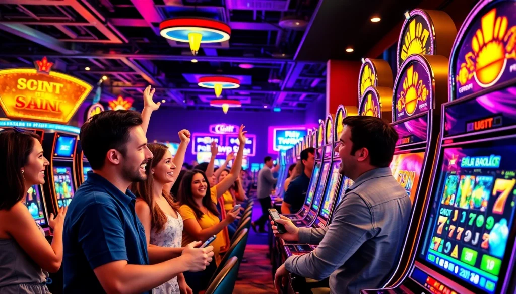 Menangkan game slot depo pulsa dengan pengalaman bermain menyenangkan di kasino yang ramai ini.