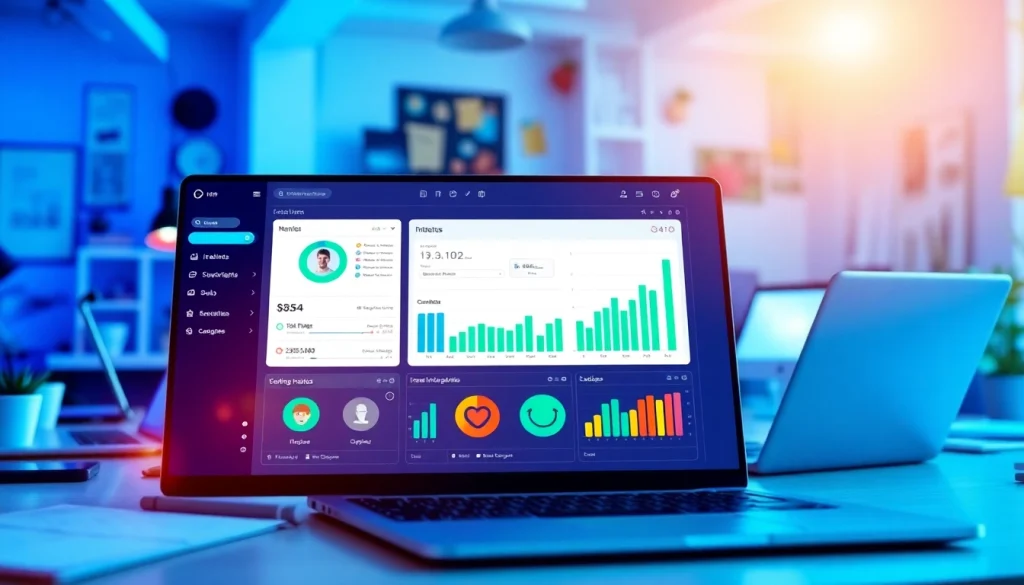 Boost engagement with an Instagram smm panel's dynamic analytics interface and vibrant workspace.