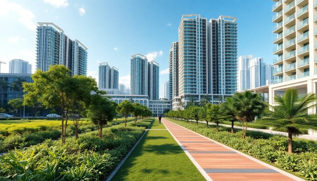 Visualize the Tampines EC, a luxury living experience in a vibrant urban setting.