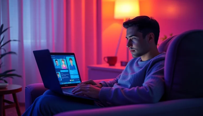 Engaging AI chat sex interaction in a cozy, intimate digital setting.