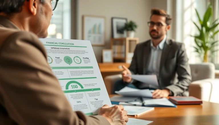 카드현금화 방법을 설명하는 전문가의 상담 장면