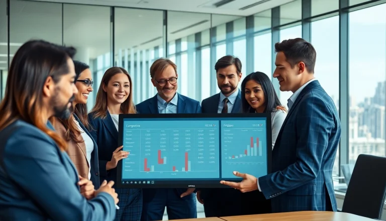 Analyze competitor pricing strategies among professionals in an office setting.