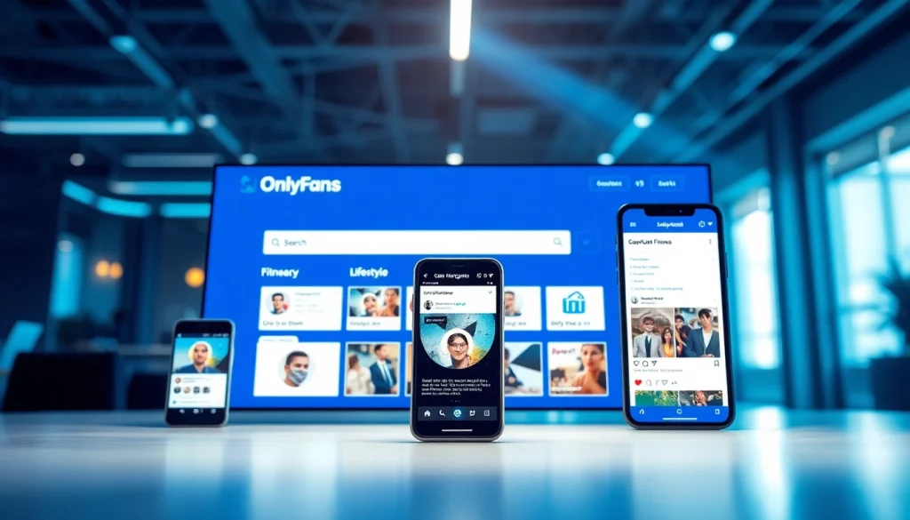 OnlyFans Search engine interface showcasing advanced filters and user-friendly design.