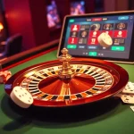 Experience the thrill of gambling with a stylish roulette wheel and online gaming interface at https://xx88.nl/.