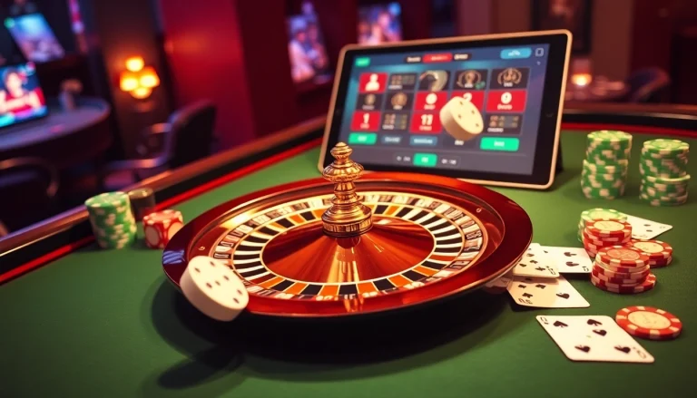 Experience the thrill of gambling with a stylish roulette wheel and online gaming interface at https://xx88.nl/.